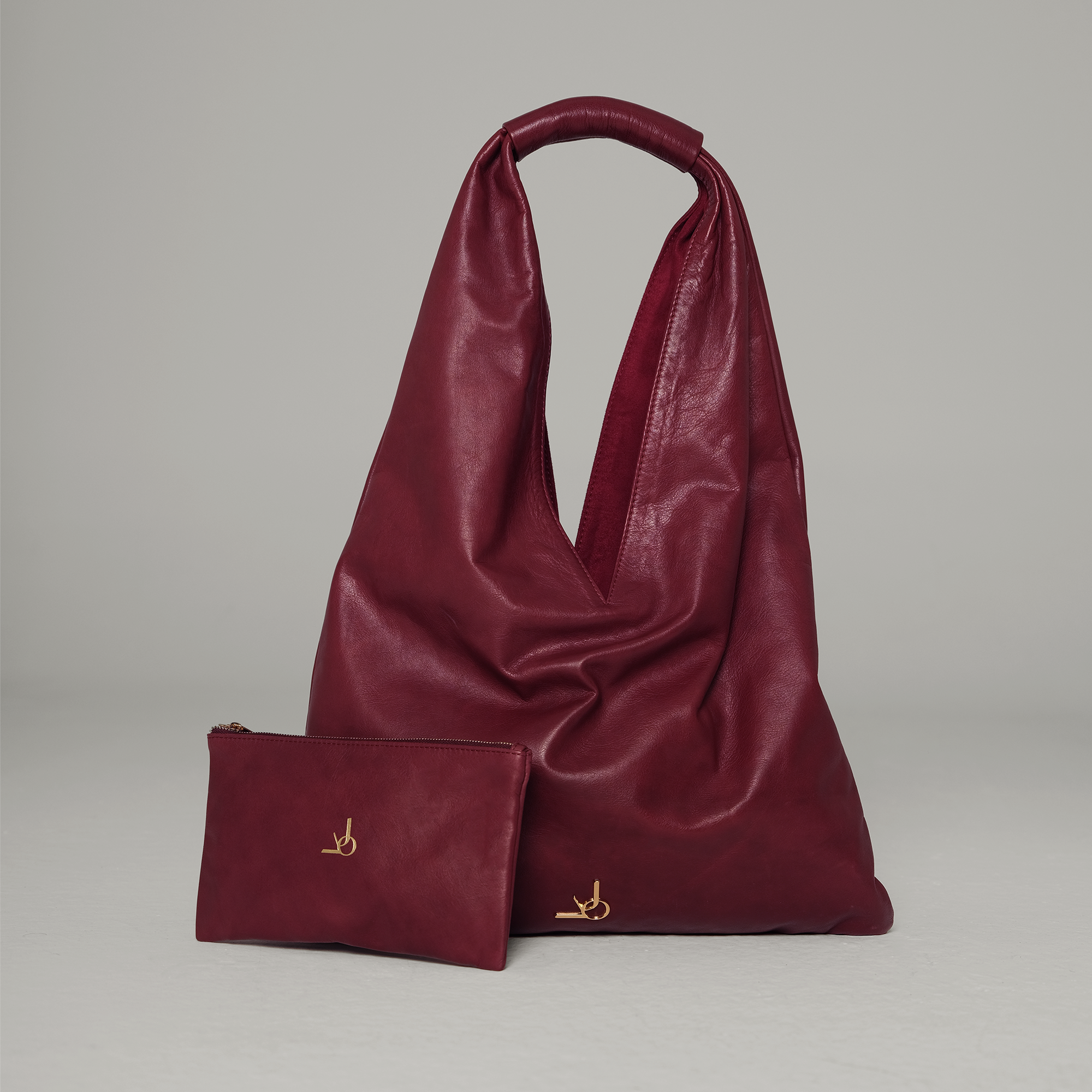 Classic V in Deep Burgundy