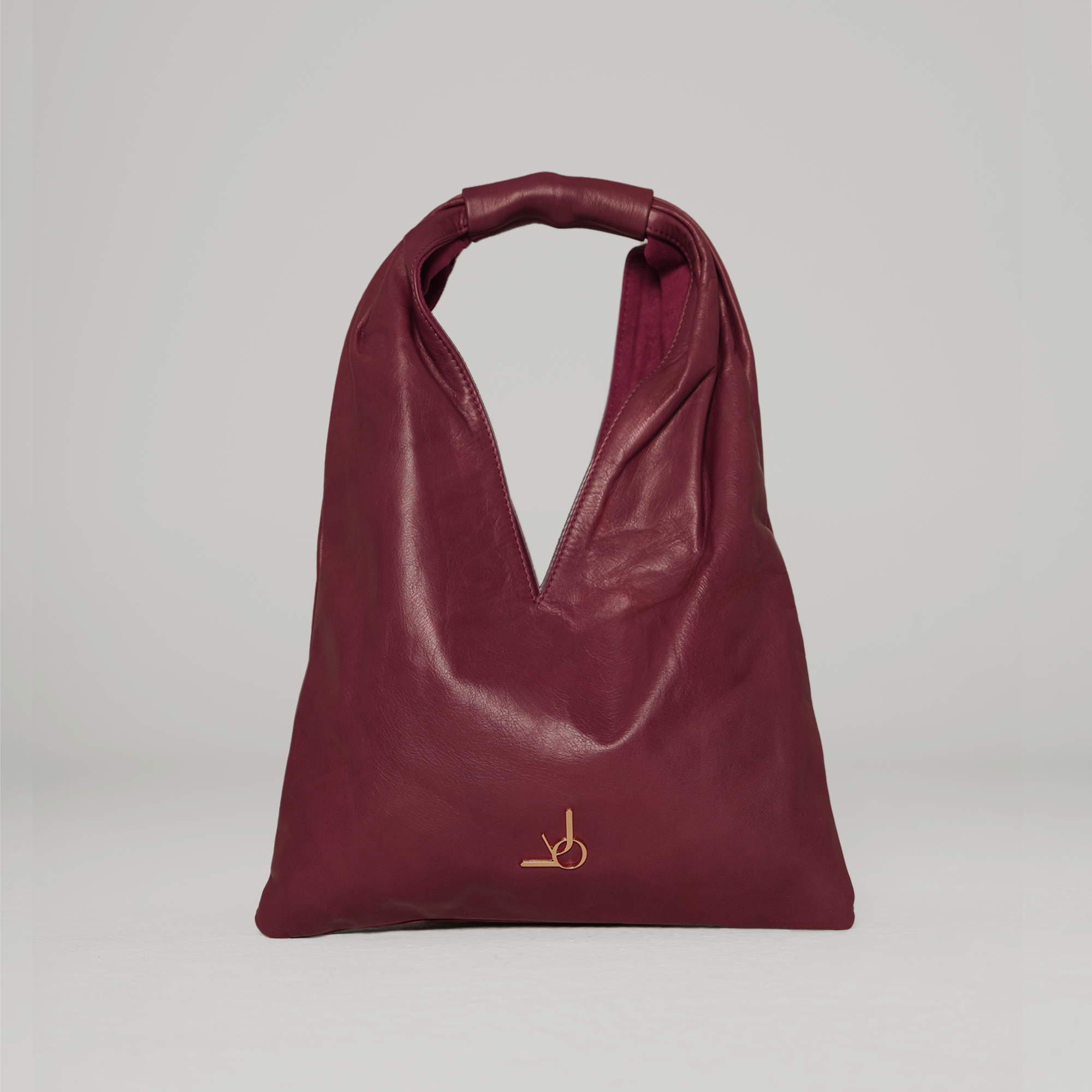 Mini V in Deep Burgundy