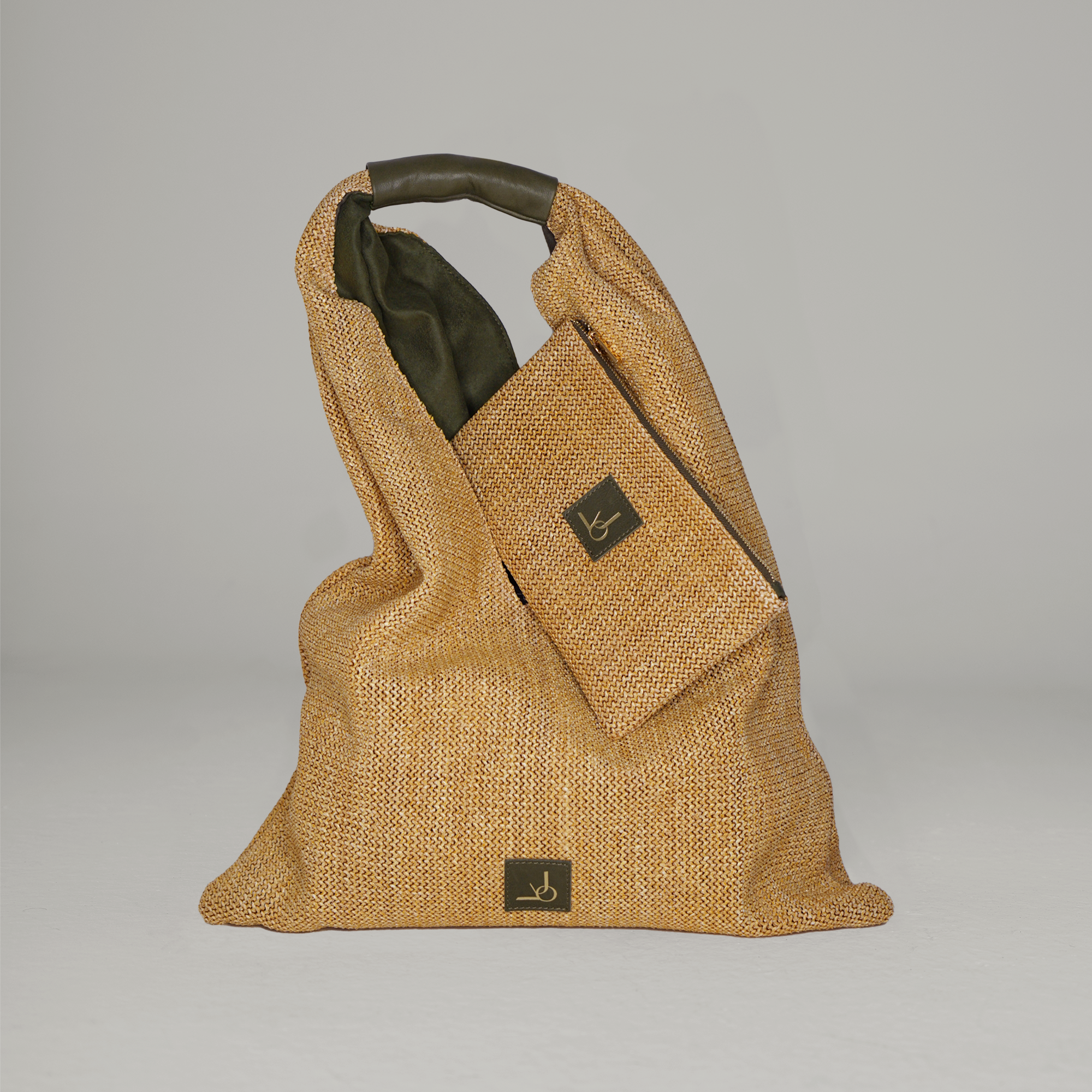 Honey V in Olive Green