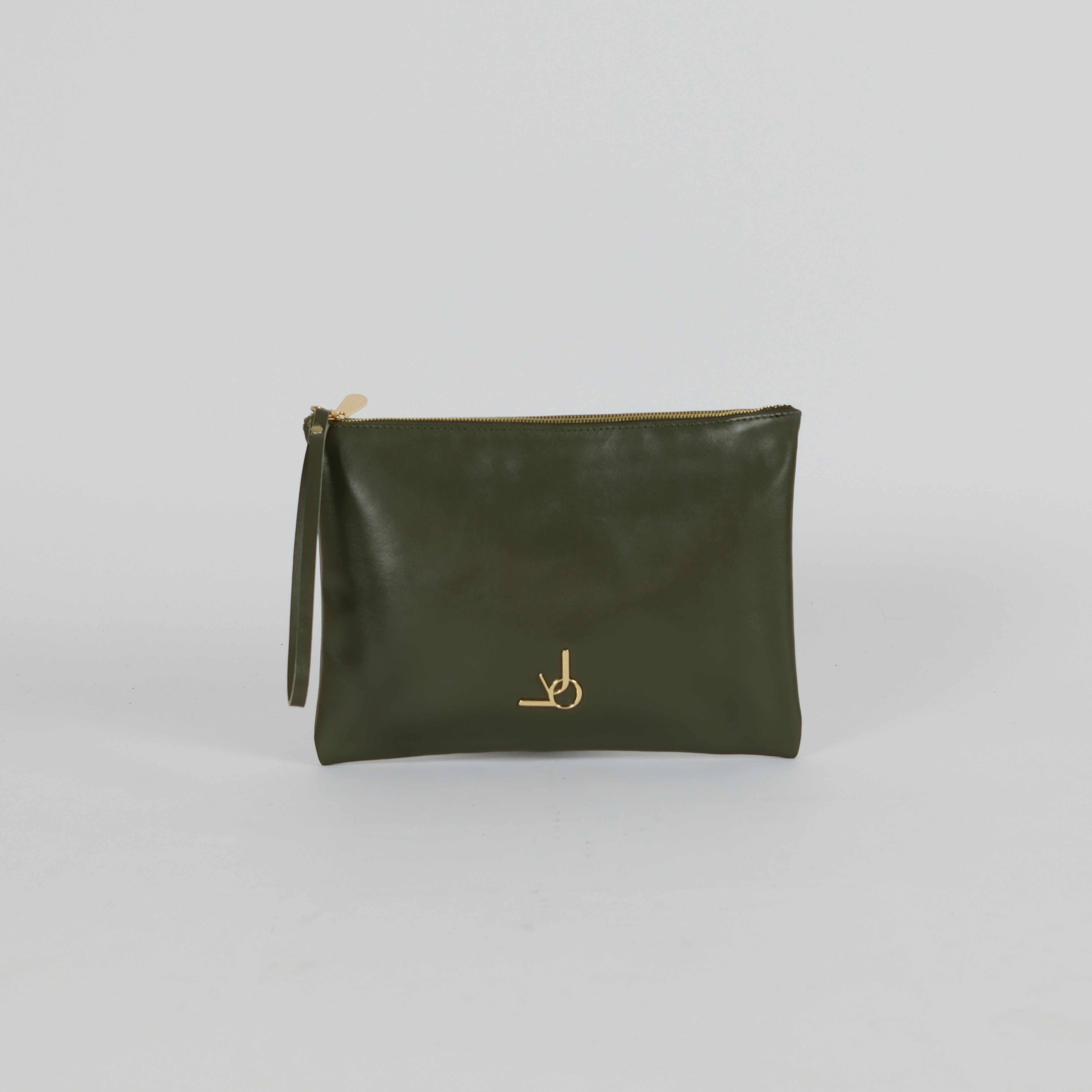 Soft Leather in Dark Olive